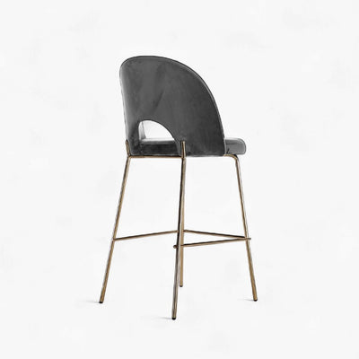 Petal Bar Chair (Gold Frame) Dark Gray / ペタルバーチェア（ゴールドフレーム） ダークグレー色
