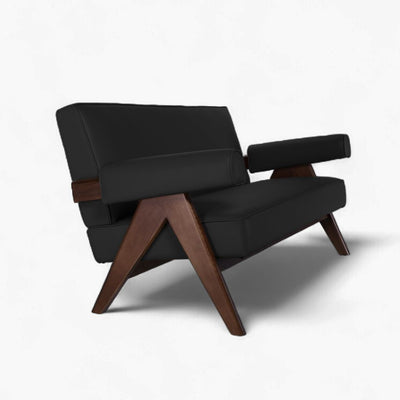 PH322 Arm Sofa Black / PH322 アームソファ ブラック ピエール・ジャンヌレ