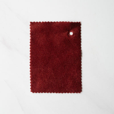 Velvet Sample Burgundy / ベルベット生地 サンプル バーガンディー色