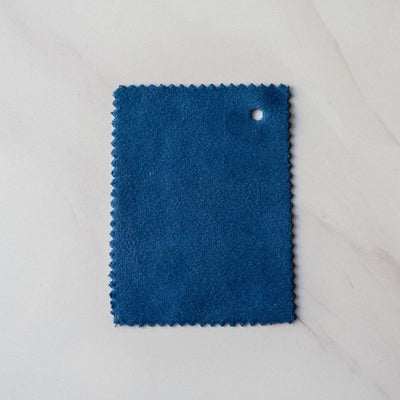 Velvet Sample Blue / ベルベット生地 サンプル ブルー色　