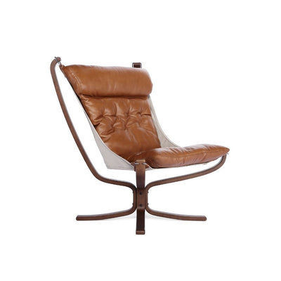 Falcon Chair Wood Frame Oil-Leather / ファルコンチェア ウッドフレーム オイルレザー