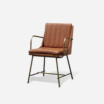 Karak Arm Chair Brown 2pcs /  カラックアームチェア ブラウン 2脚セット