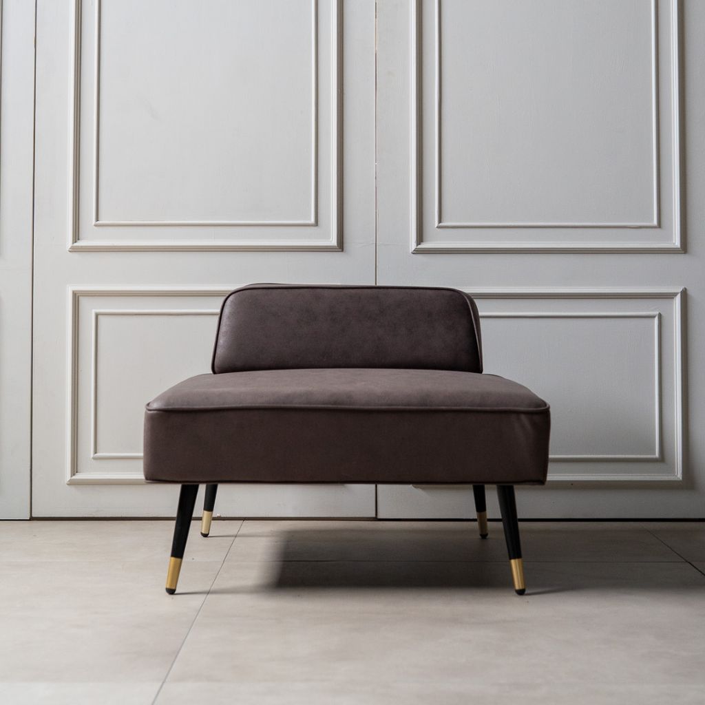 【Outlet】Grida Sofa Brown - Back Unit / 【アウトレット】グリーダソファ ブラウン - 背もたれ付き