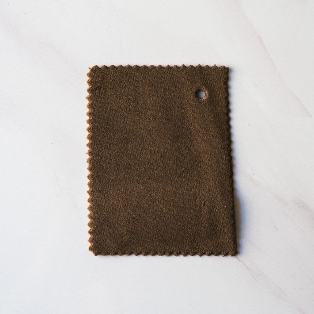 Velvet Sample Brown / ベルベット生地 サンプル ブラウン色