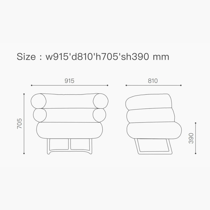 Bibendum Chair Leather / ビバンダムチェア レザー アイリーン