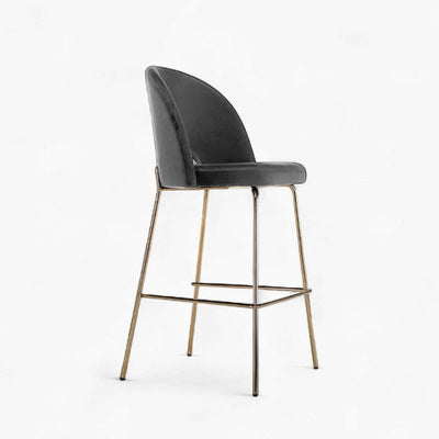 Petal Bar Chair (Gold Frame) Dark Gray / ペタルバーチェア（ゴールドフレーム） ダークグレー色