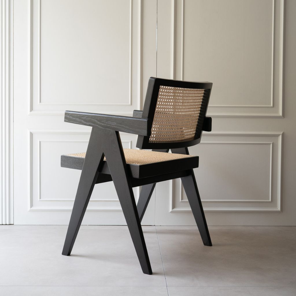 V-leg Office Chair PH28 Black / Vレッグオフィスチェア ブラック 