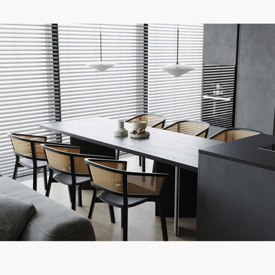 Bucket Rattan Chair Black / バケットラタンチェア ブラック