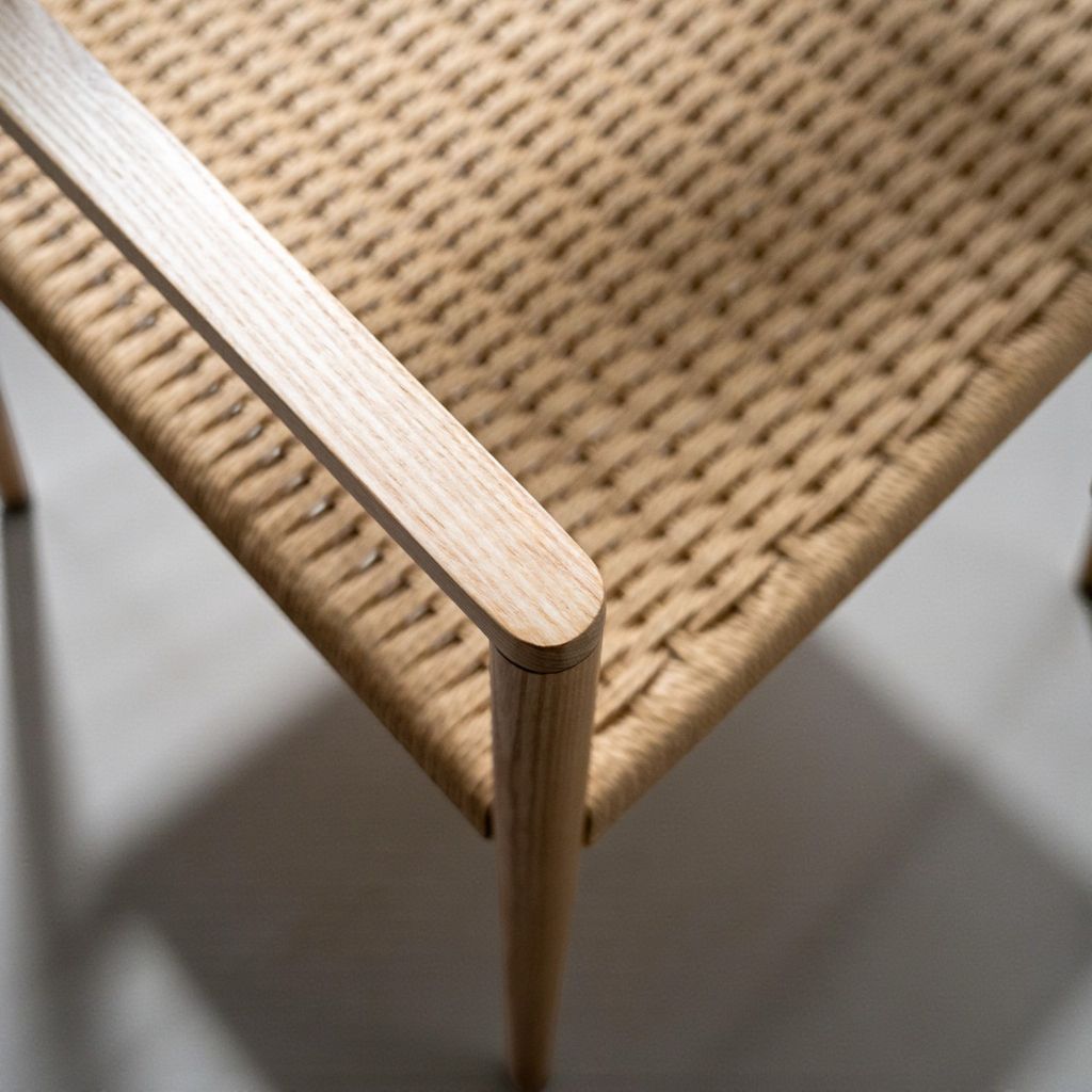 Kantan Carver Chair Paper Code Natural KEBE / カンタンカーバーチェア ペーパーコード ナチュラル ケベ