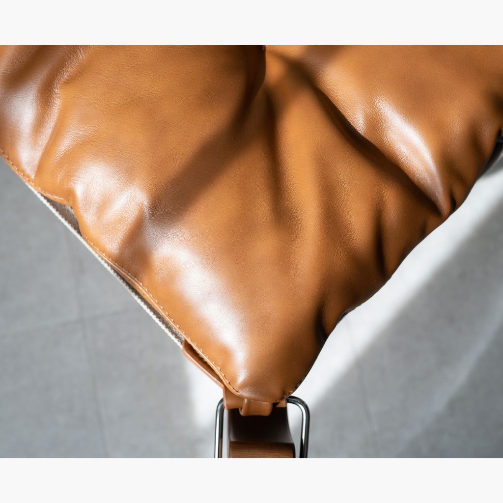 Falcon Armchair Wood Frame Oil-Leather Set / ファルコンアームチェア ウッドフレーム オイルレザー セット品