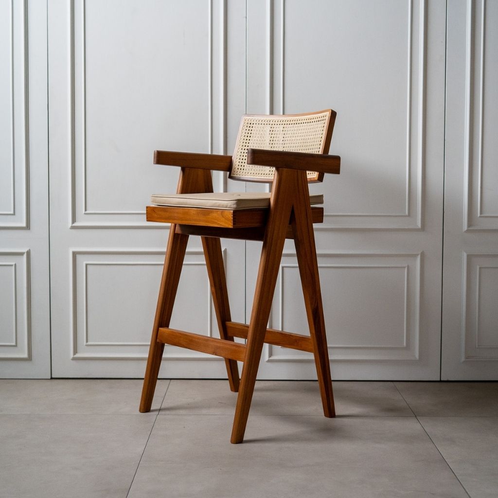 High Rattan Chair Cushion Beige / ハイラタンチェアクッション ベージュ