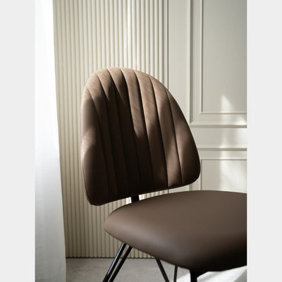 【Outlet】Rumba Dining Chair Brown  / 【アウトレット】ルンバダイニングチェア ブラウン