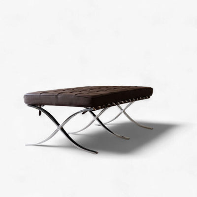 Barcelona 2Seater Ottoman Coffee / バルセロナ 2シート オットマン コーヒー色 ミース・ファン・デル・ローエ