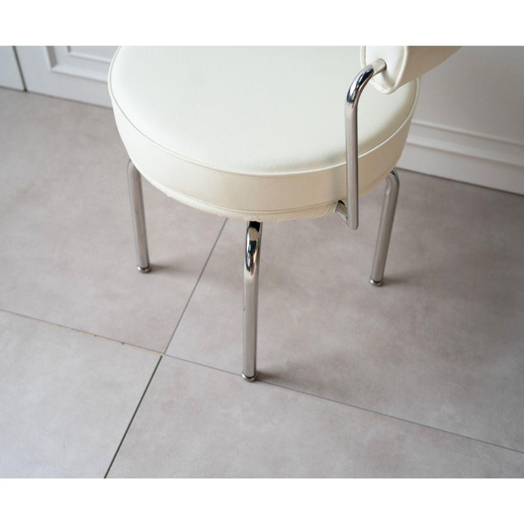 LC7 Chair White / LC7 チェア ホワイト ル・コルビュジエ – KuHoN LC7 Chair White / LC7 チェア ホワイト ル・コルビュジエ – KuHoN