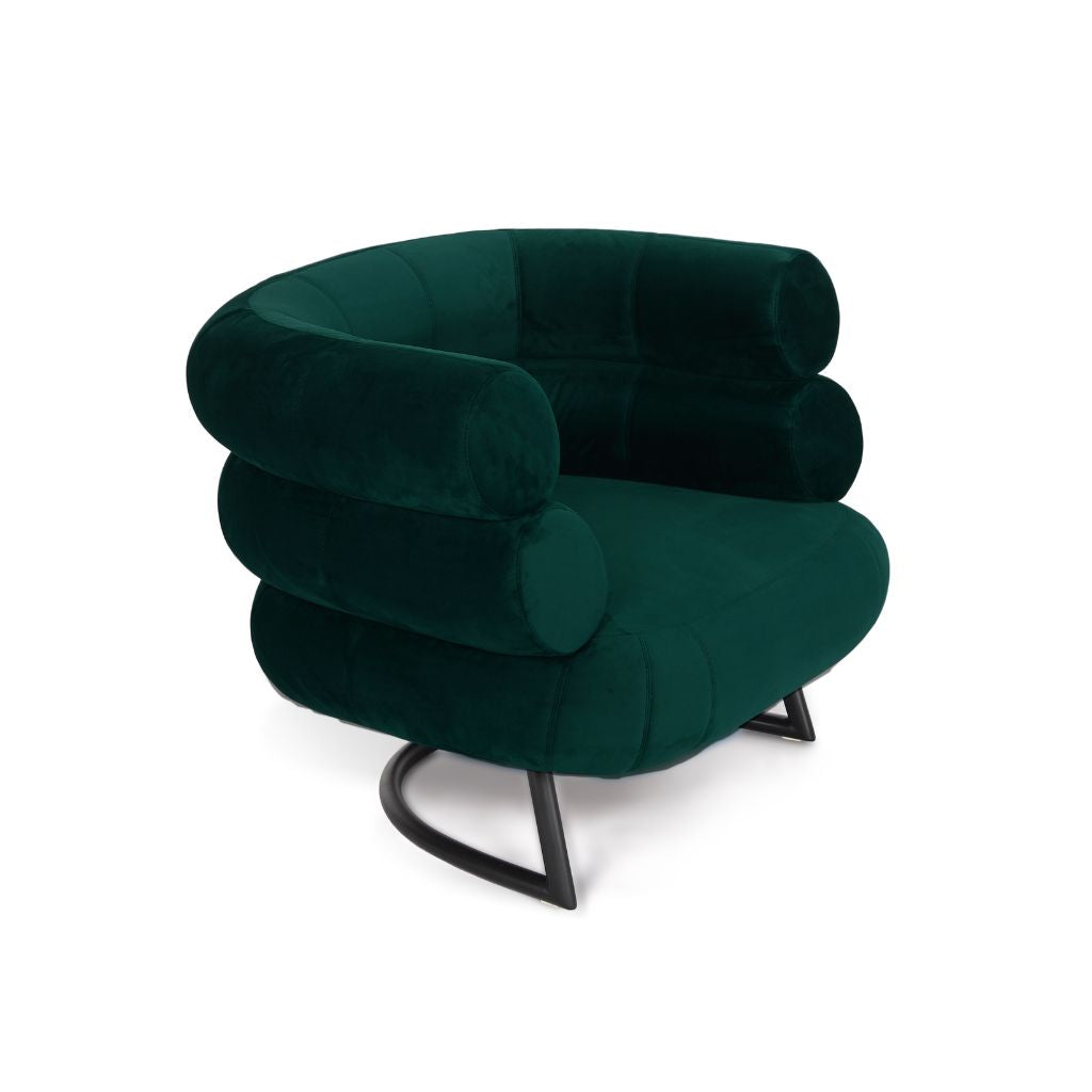 BIBENDUM CHAIR Fabric Dark Green / ビバンダムチェア ファブリック ダークグリーン色 アイリーン・グレイ