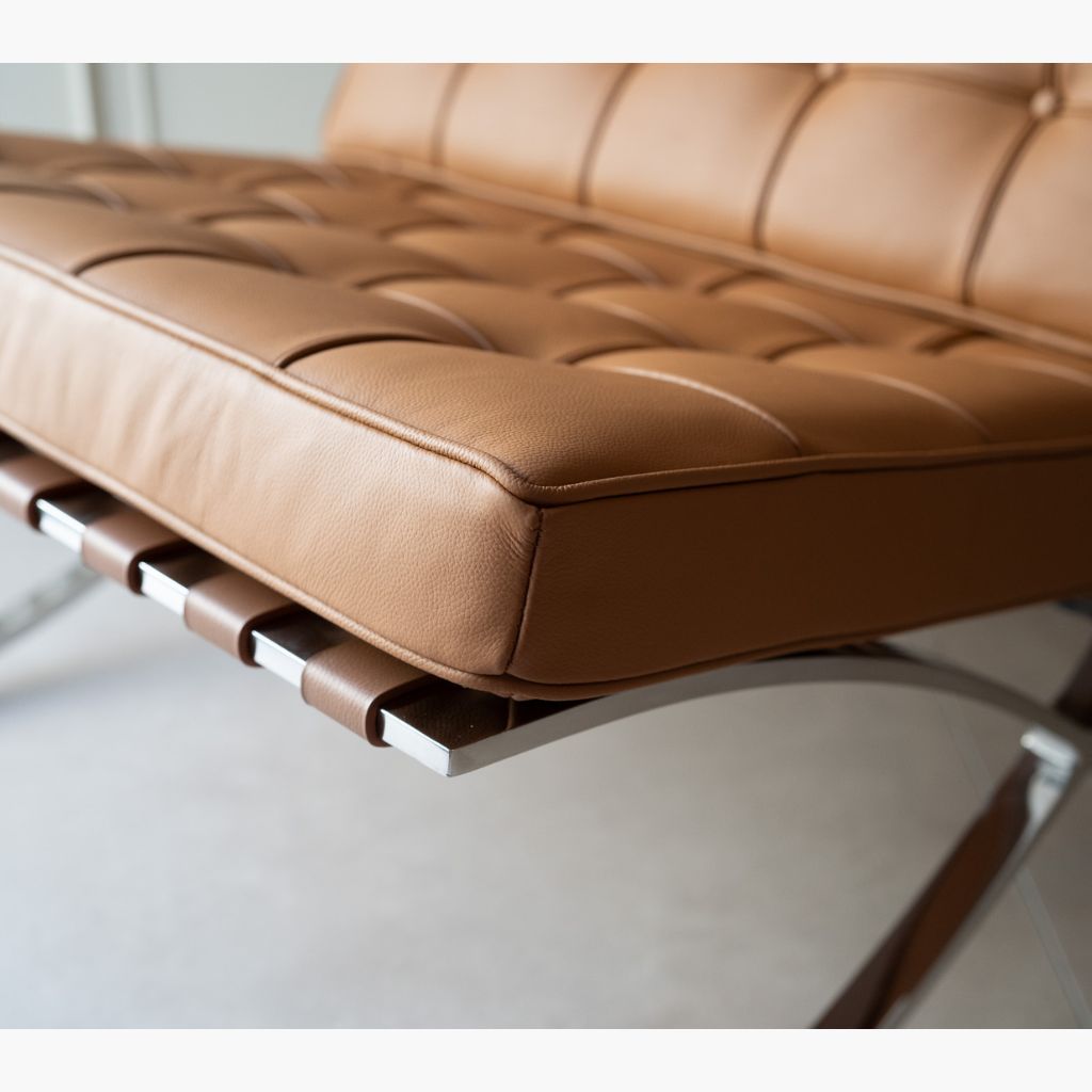 BARCELONA CHAIR 1 SEAT Leather Brown / バルセロナチェア