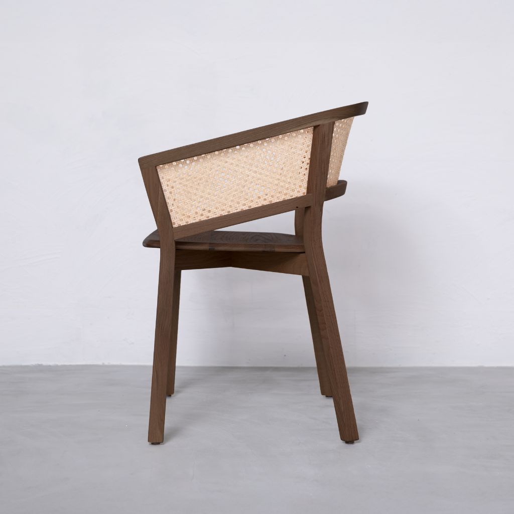 Bucket Rattan Chair Brown / バケットラタンチェア ブラウン