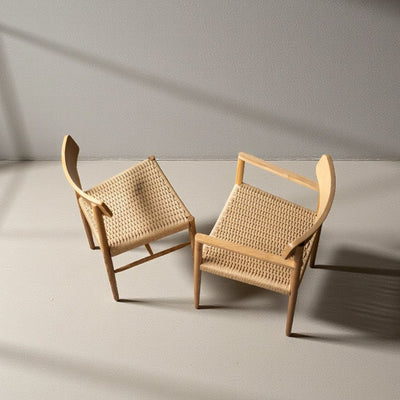 Kantan Carver Chair Paper Code Natural KEBE / カンタンカーバーチェア ペーパーコード ナチュラル ケベ