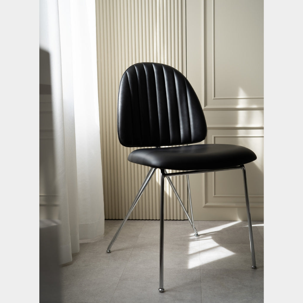 【Outlet】Rumba Dining Chair black / 【アウトレット】ルンバダイニングチェア ブラック