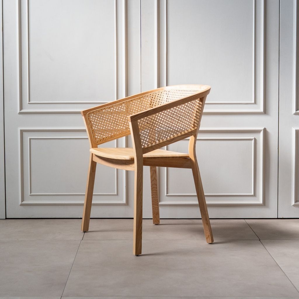 Bucket Rattan Chair Natural / バケットラタンチェア ナチュラル – KuHoN