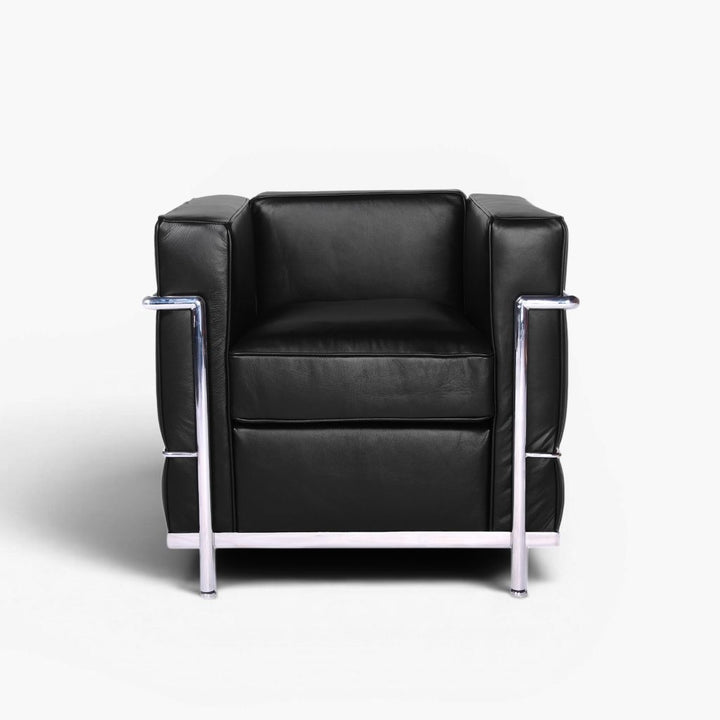 LC2 1Seat Sofa Black / LC2 シングルソファ ブラック色 ル