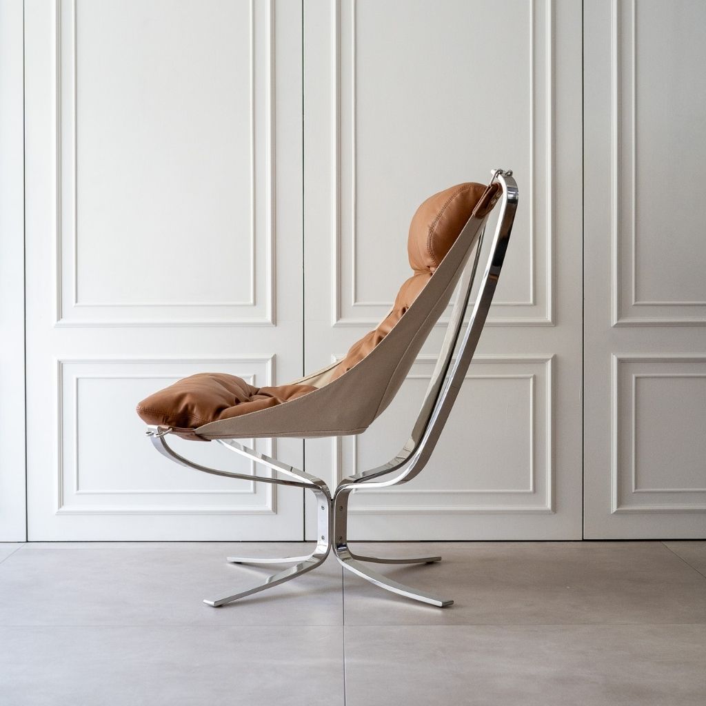 Falcon Chair Oil-Leather Set / ファルコンチェア オイルレザー Falcon Chair Oil-Leather Set / ファルコンチェア オイルレザー