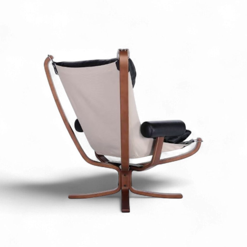 Falcon Armchair Wood Frame Black / ファルコンアームチェア ウッドフレーム ブラック