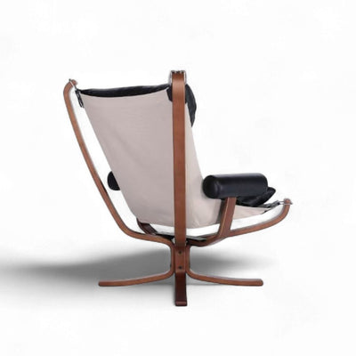 Falcon Armchair Wood Frame Black / ファルコンアームチェア ウッドフレーム ブラック