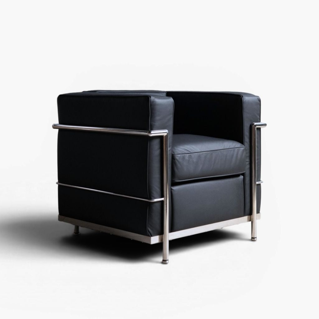 LC2 1Seat Sofa Black / LC2 シングルソファ ブラック色 ル