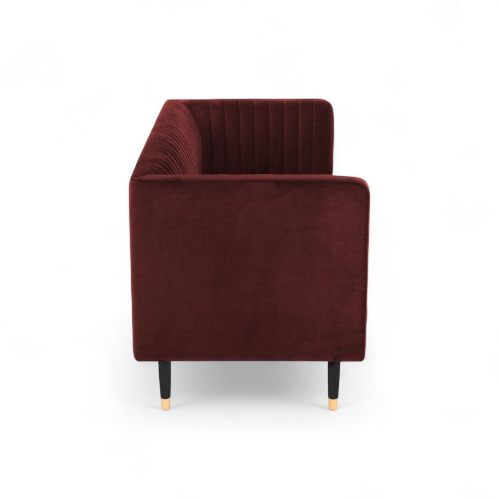 Nolan Sofa Burgundy KEBE / ノーランソファ バーガンディー色 ケベ