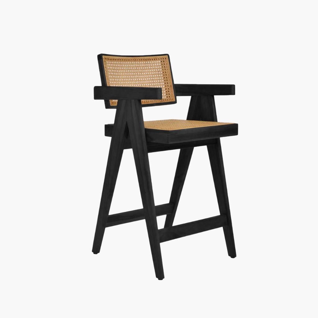ラタンチェア ブラック High Rattan Chair Black / ハイラタンチェア ブラック – KuHoN