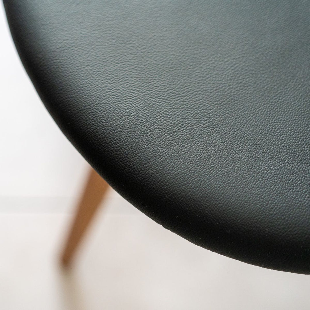 VILHELM WOHLERT PIANO CHAIR Leather（Black） Brown / ピアノチェア