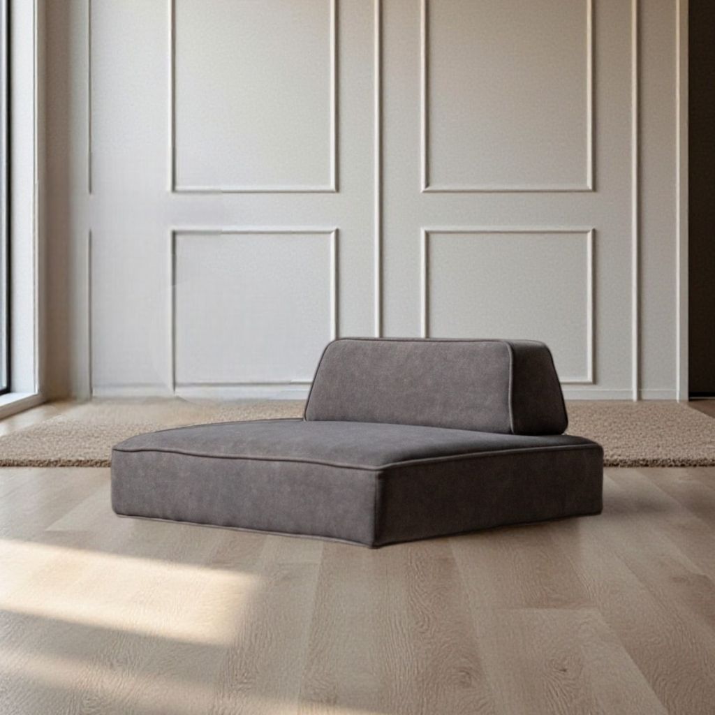 Grida Sofa Low Dark Gray - Back Unit / グリーダソファ ロー 脚なし ダークグレー - 背もたれ付き