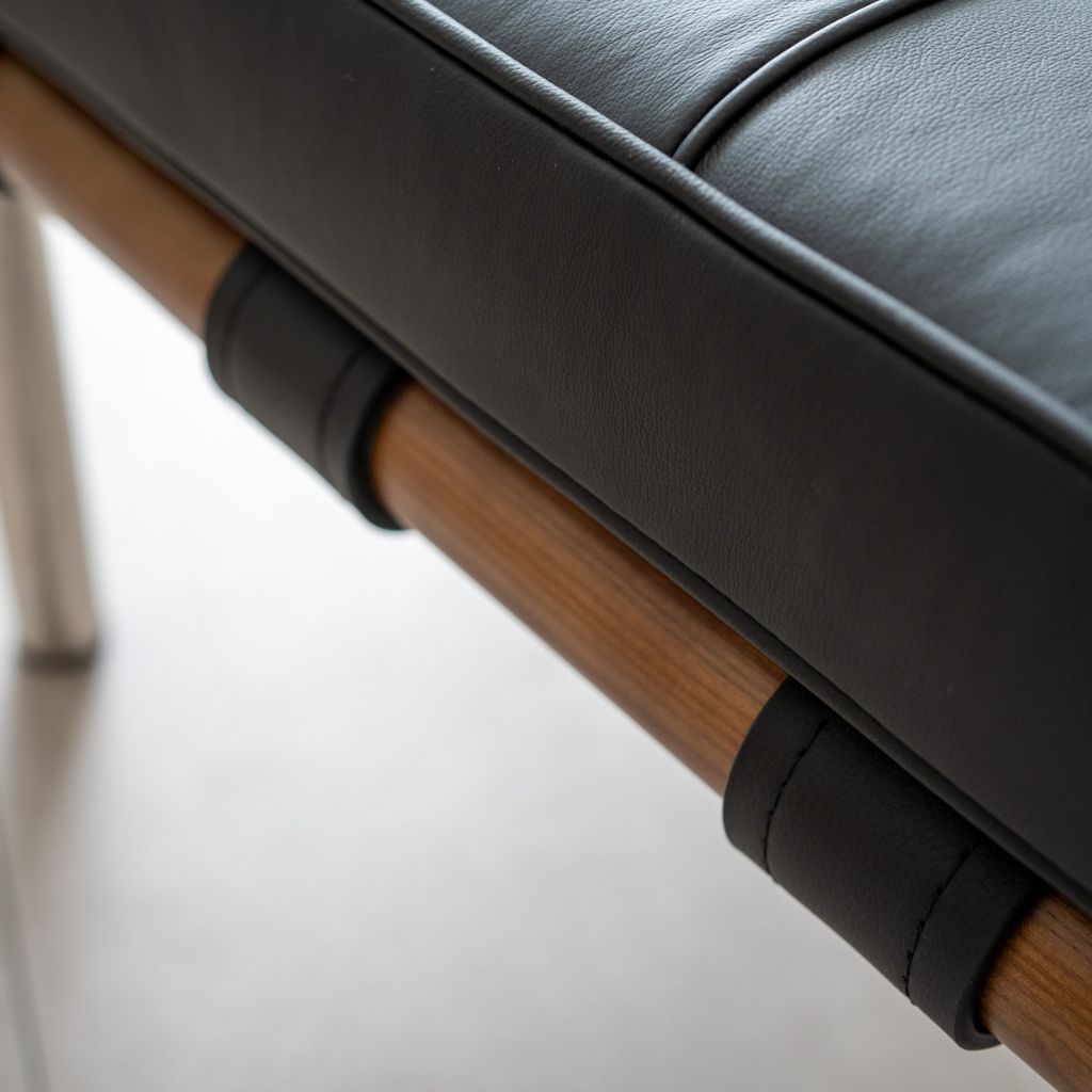 Barcelona Bench 2Seats M-size Black / バルセロナベンチ 2 Barcelona Bench 2Seats M-size Black / バルセロナベンチ 2