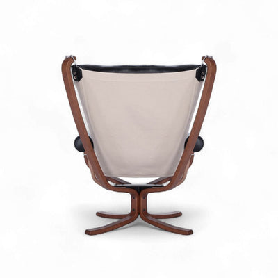 Falcon Armchair Wood Frame Black Set / ファルコンアームチェア ウッドフレーム ブラック オイルレザー セット品