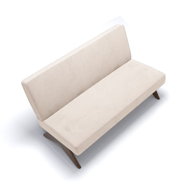 PH362 Armless Sofa Velve White Ivory / PH362 アームレスソファ ベルベット生地 ホワイトアイボリー色 ピエール・ジャンヌレ