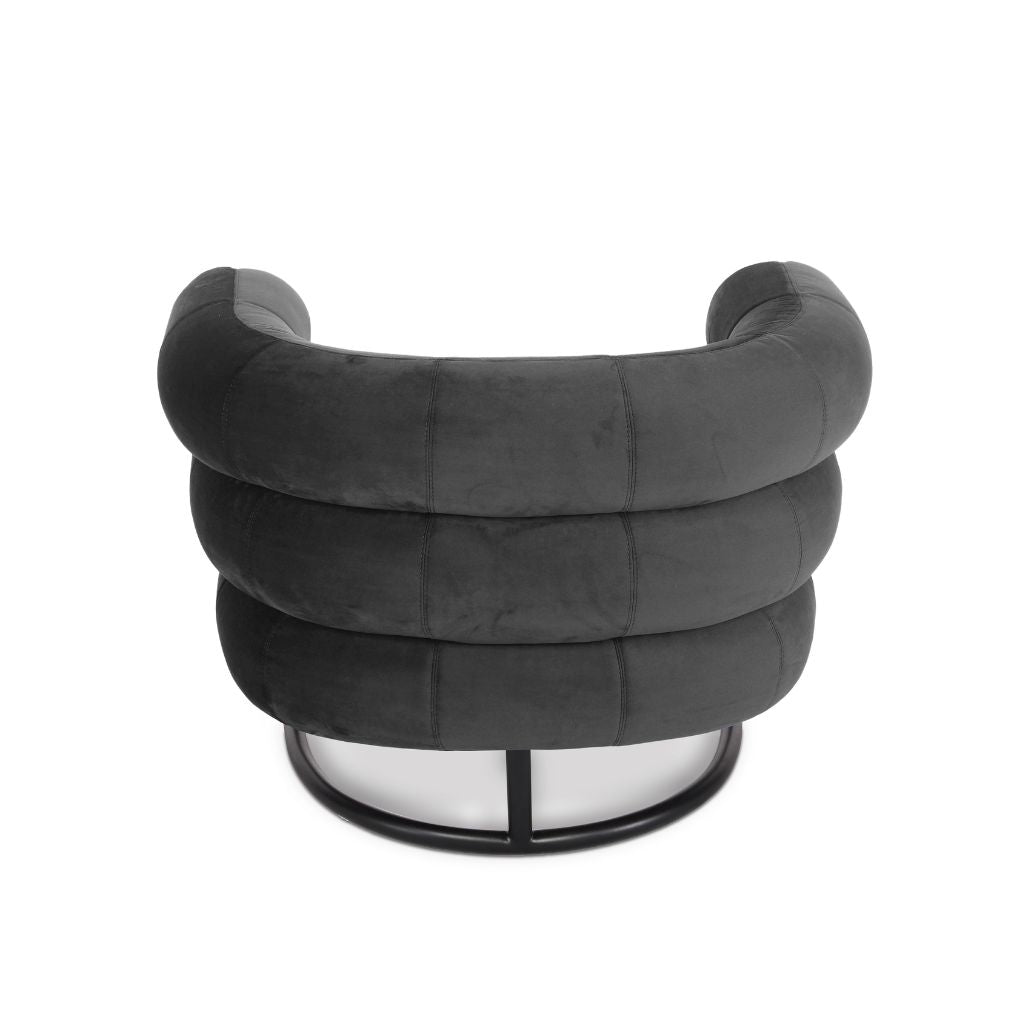 BIBENDUM CHAIR Fabric Dark Gray / ビバンダムチェア ファブリック ダークグレー色 アイリーン・グレイ