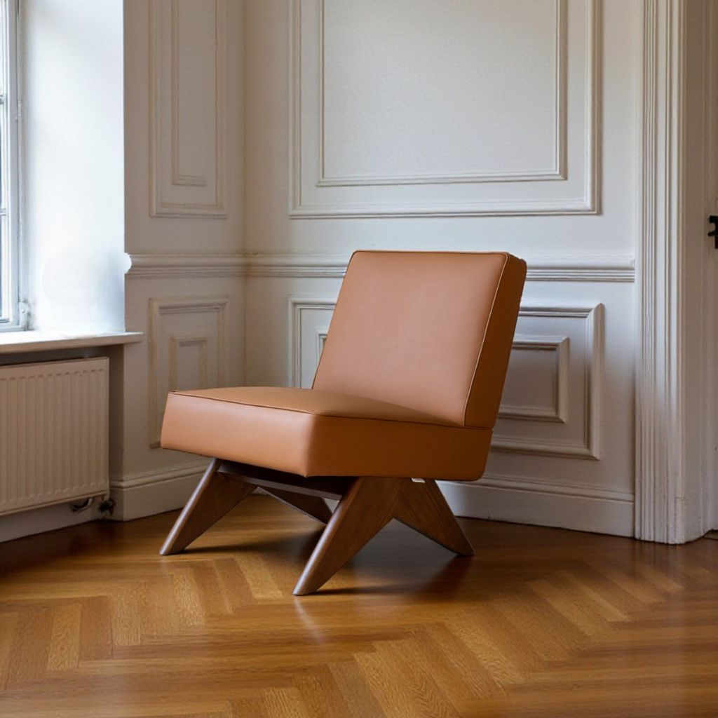 【Outlet】PH361 Armless Chair Brown / 【アウトレット】PH361 アームレスチェア ブラウン ピエール・ジャンヌレ