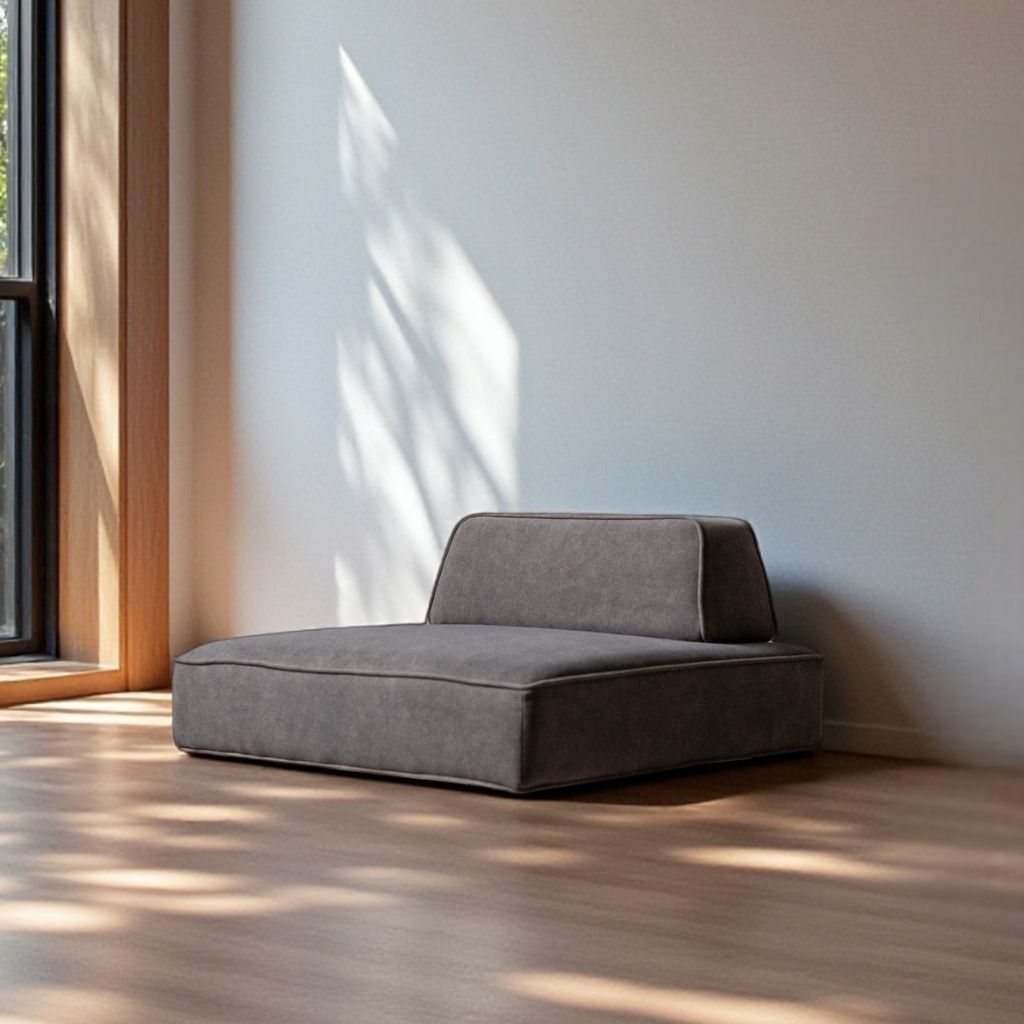 Grida Sofa Low Dark Gray - Back Unit / グリーダソファ ロー 脚なし ダークグレー - 背もたれ付き