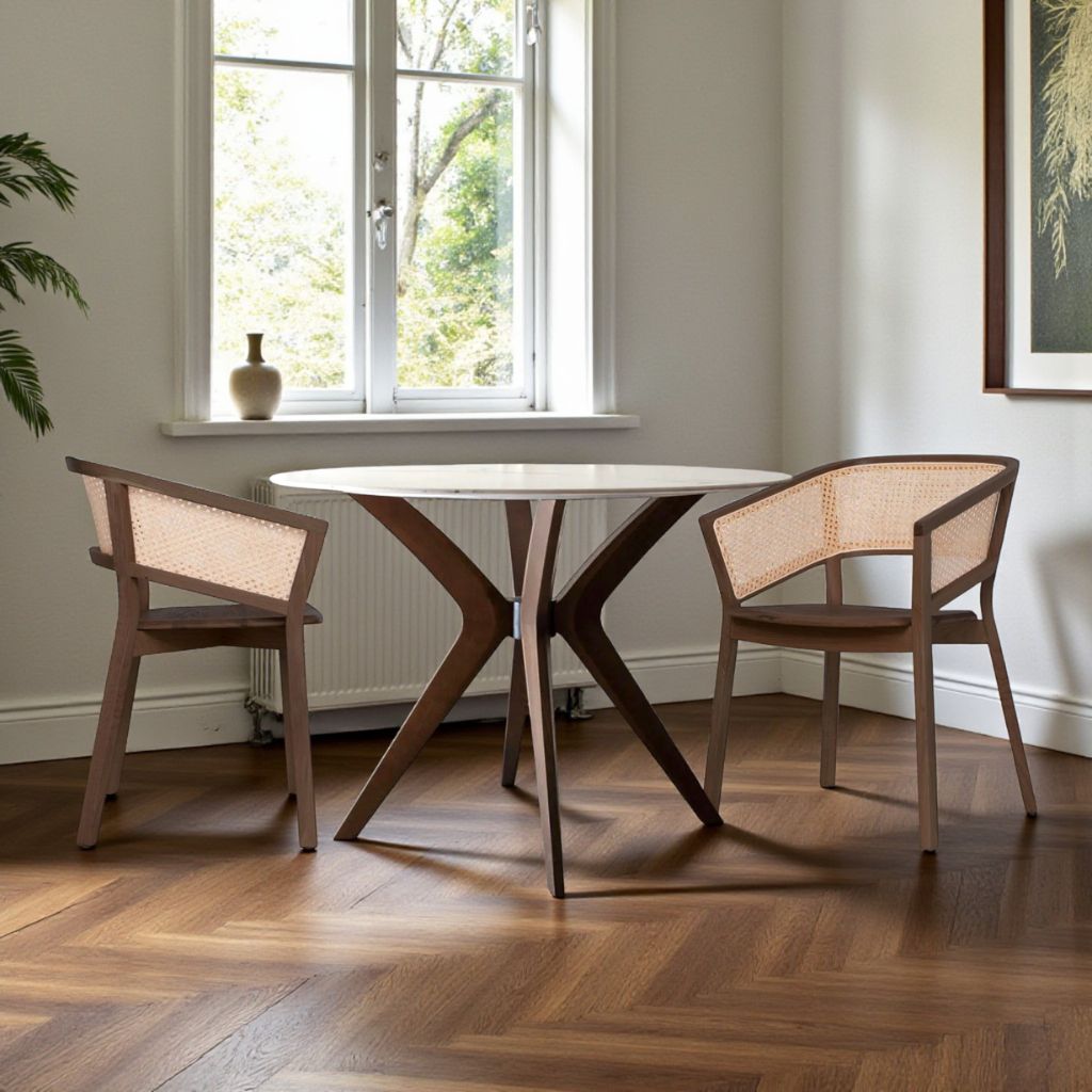 Bucket Rattan Chair Brown / バケットラタンチェア ブラウン