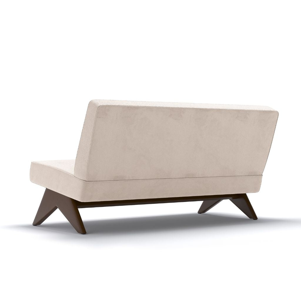 PH362 Armless Sofa Velve White Ivory / PH362 アームレスソファ ベルベット生地 ホワイトアイボリー色 ピエール・ジャンヌレ