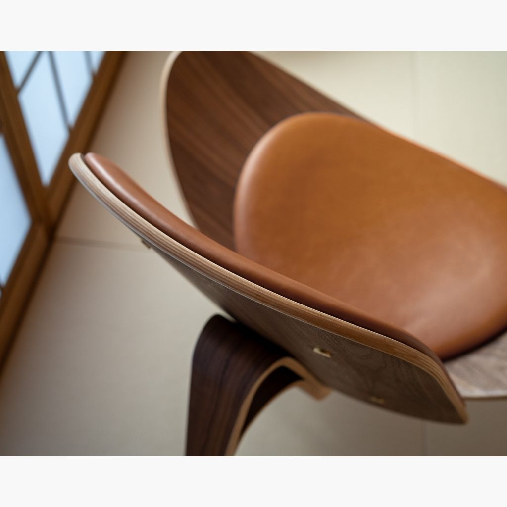 Shell Chair CH07 Oil-leather-2 / シェルチェア CH07 オイルレザー2