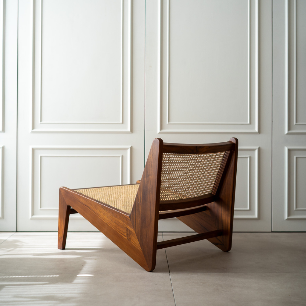 Armless Lounge Chair PH59 teak/ アームレスラウンジチェア カンガルーチェア ピエール・ジャンヌレ – KuHoN