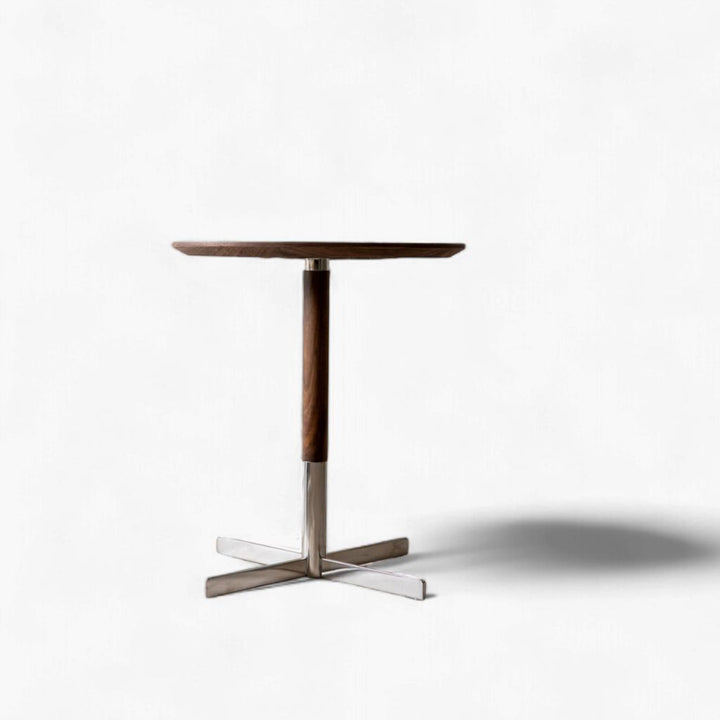 Round Side Table Brown / ラウンドサイドテーブル ブラウン – KuHoN