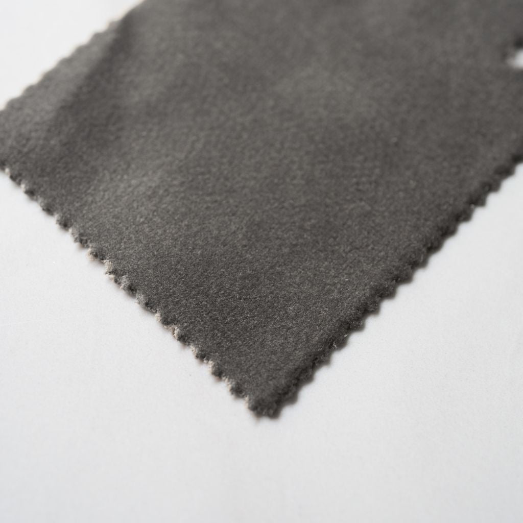 Velvet Sample Dark Gray / ベルベット生地 サンプル ダークグレー色