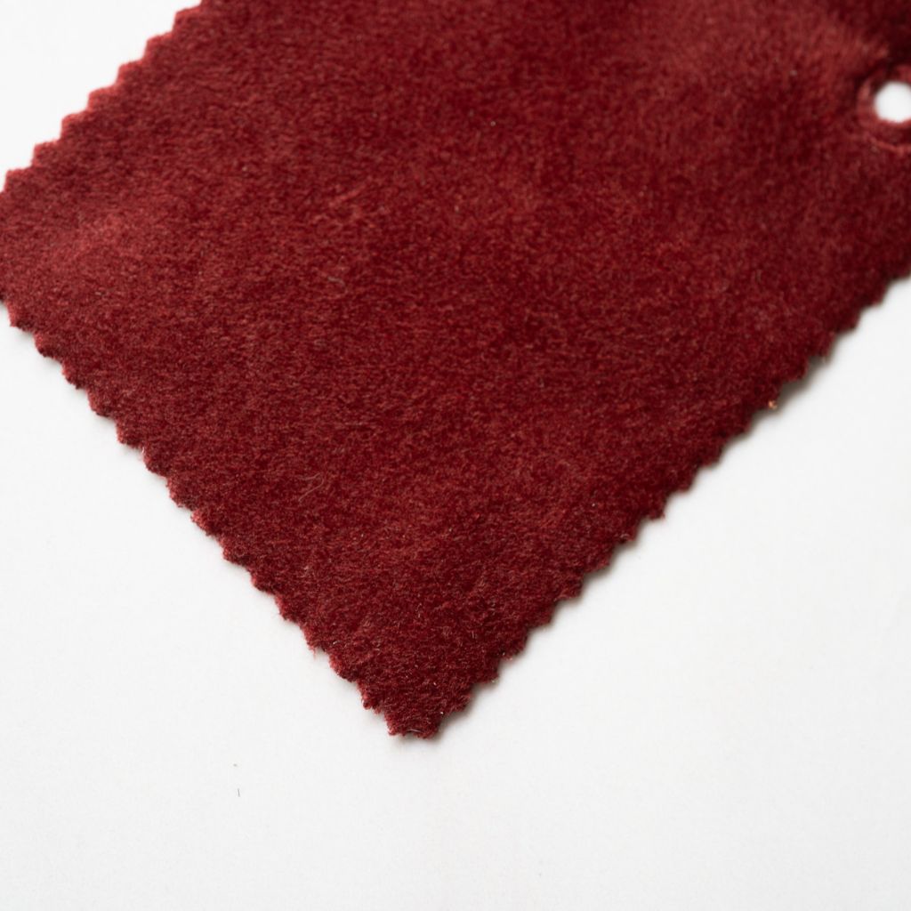 Velvet Sample Burgundy / ベルベット生地 サンプル バーガンディー色