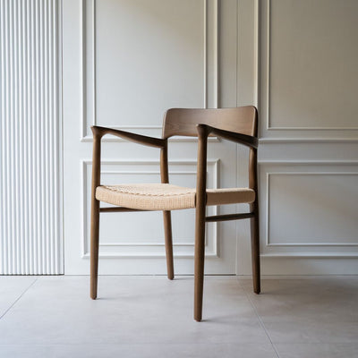 【Outlet】56 Arm Chair Paper Code Brown /  【アウトレット】56アームチェア パーパーコード仕様 ブラウン ニールス・モラー
