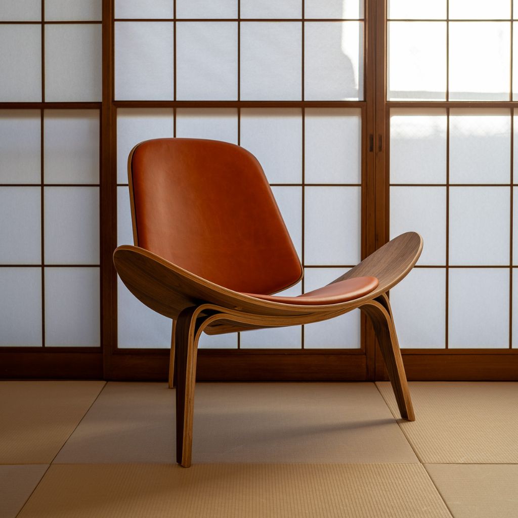 Shell Chair CH07 Oil-leather-2 / シェルチェア CH07 オイルレザー2 ハンス J.ウェグナー