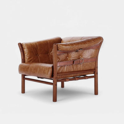 Ilona Armchair Type-A Oil-leather / イローナアームチェア タイプA オイルレザー アルネ・ノレル