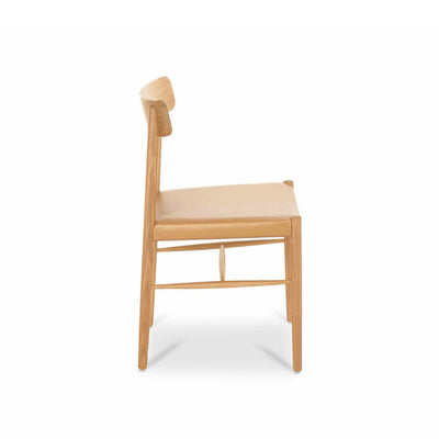 Kantan Side Chair Leather Natural KEBE / カンタンサイドチェア レザー ナチュラル ケベ